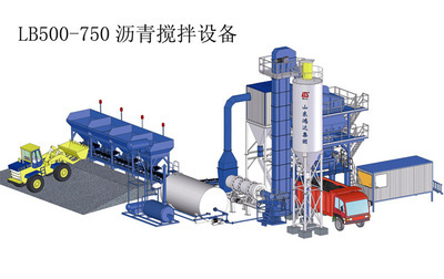 山東鴻達 專業打造高品質瀝青攪拌站，助力路面工程建設